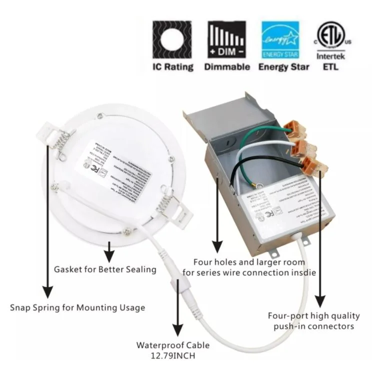 Chinese Ultra Thin Dimmable and Changeable CCT 4