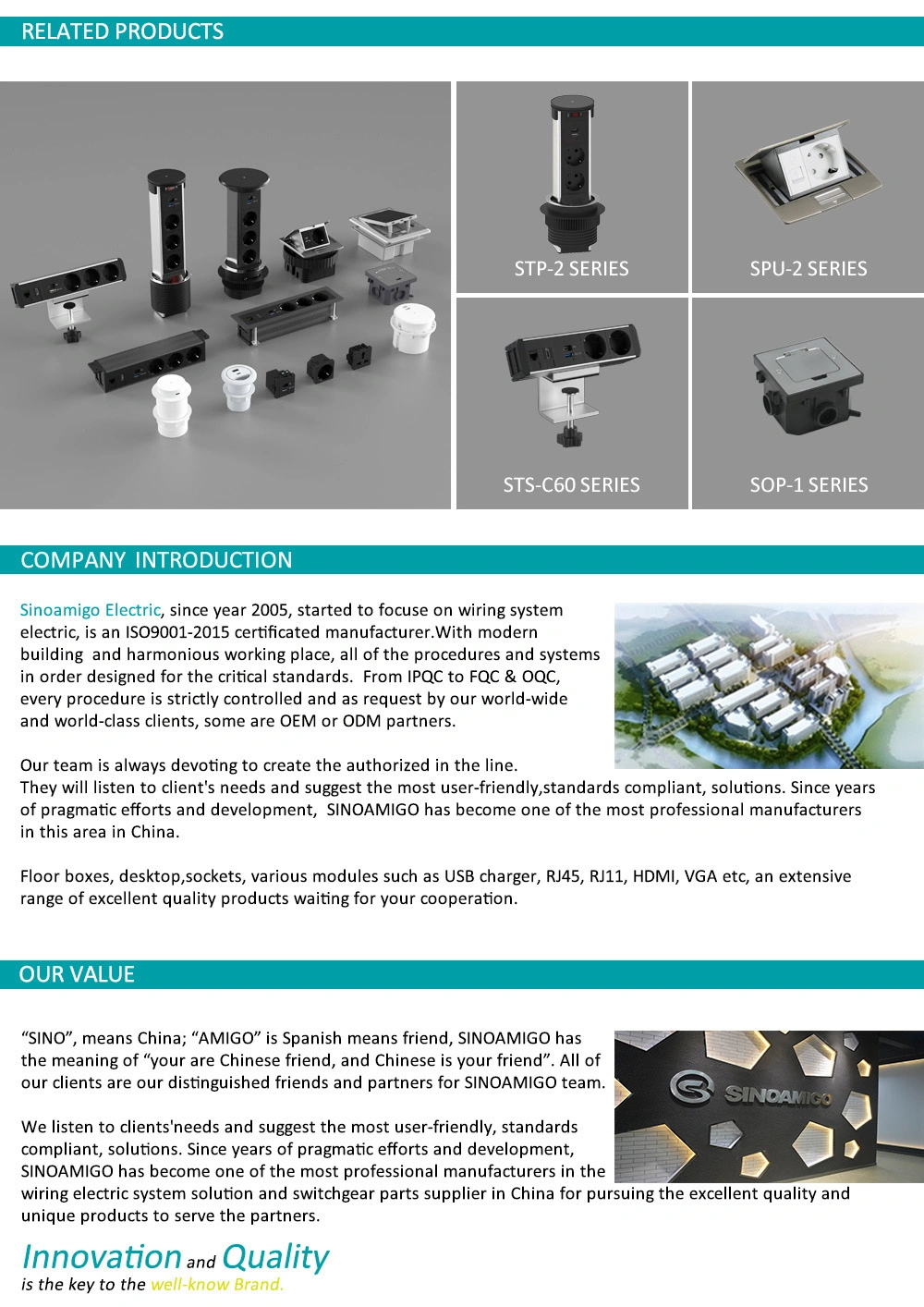 Square Lid Grounding Schuko Socket Floor Outlet Sockets