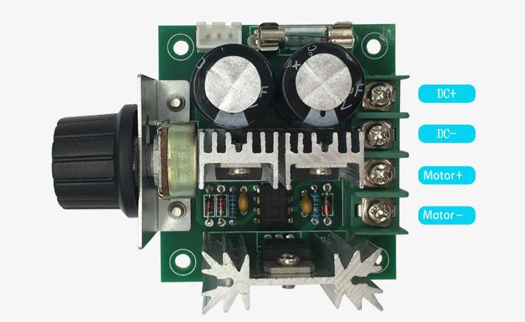 Max 10A PWM Lamp Dimming Motor Speed Regulating Switch and Equipment Speed Regulation Regulator Control